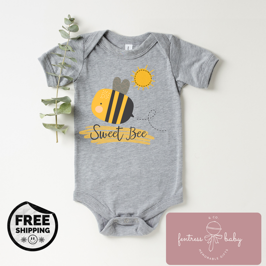 Sweet Bee Pregnancy Announcement Onesie